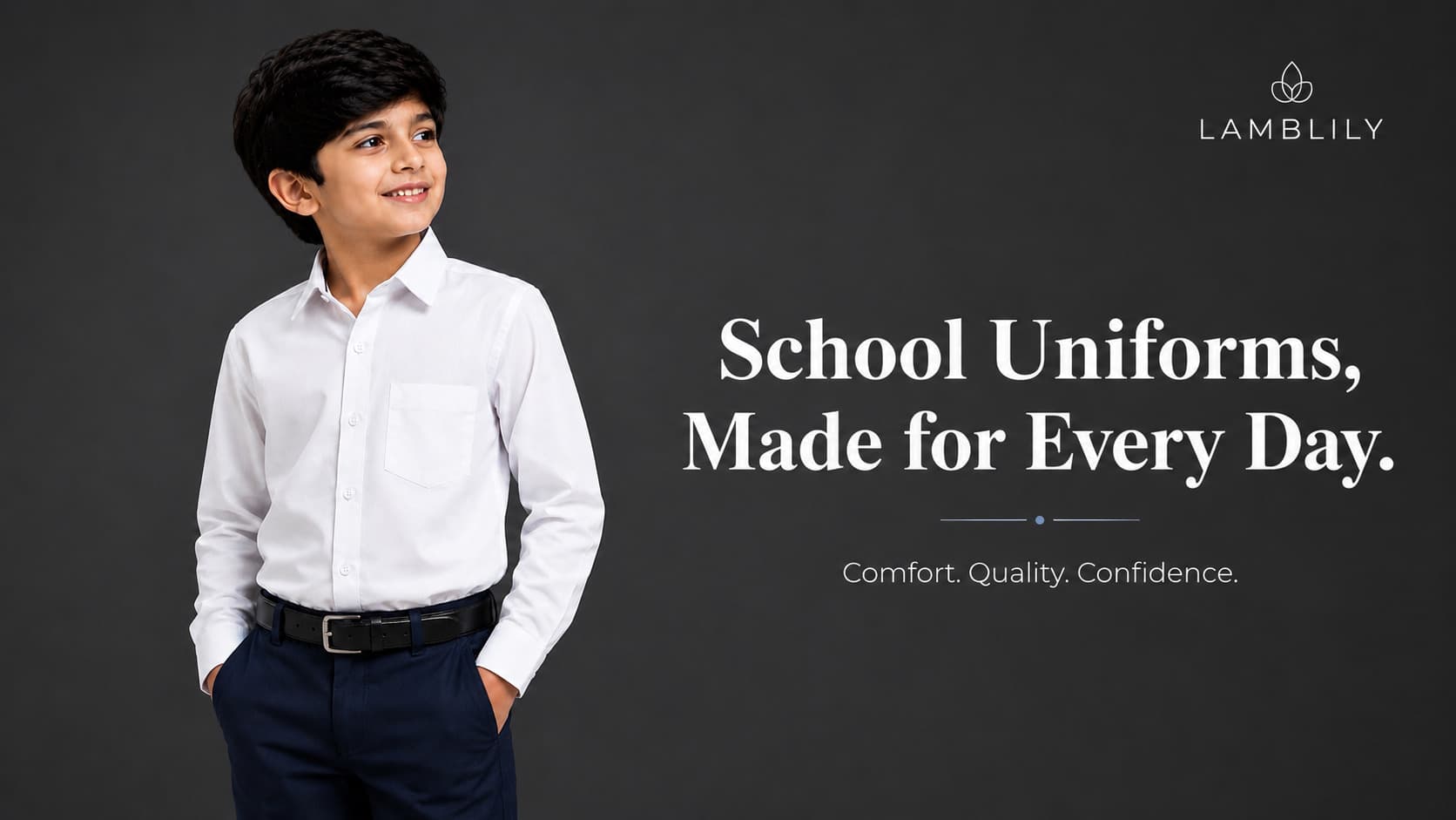 Boys School Uniform Shirt Wholesale: White